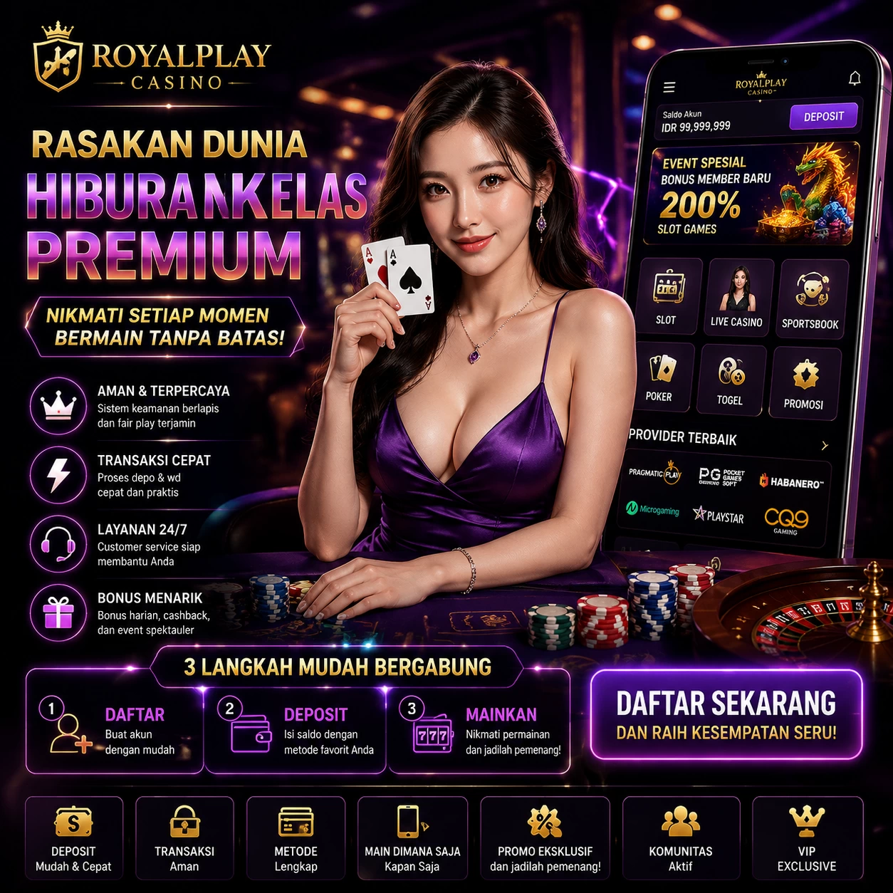 WELCOME BONUS NEW MEMBER 50_ promotion image